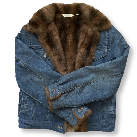 Vintage Jean Jacket With Faux Fur Lining (St. Johns Bay) | Size S - Picture 2 of 8